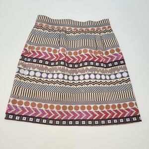 Nomad Geometric Patterned Mini Skirt